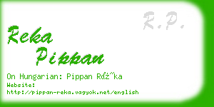 reka pippan business card